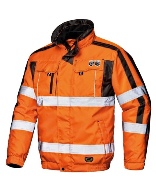 Jacheta premium pilot 4-in-1 HiVis, portocaliu
