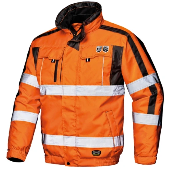 Jacheta premium pilot 4-in-1 HiVis, portocaliu