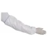 Manecute Tyvek protectie chimica impotriva stropilor de lichid, 20 buc, alb
