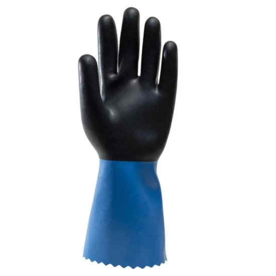 Manusi de protectie chimica neopren, negru Manusi de protectie chimica neopren, negru