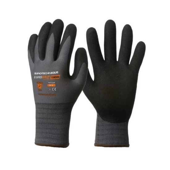 Manusi de protectie imersate nitril, mediu uscat