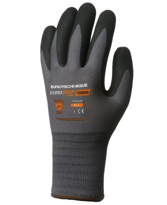 Manusi spuma nitril, protectie medii de lucru uscate Manusi spuma nitril, protectie medii de lucru uscate