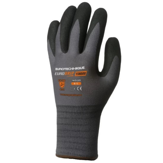 Manusi de protectie imersate nitril, mediu uscat