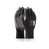 Manusi de precizie imersate in poliuretan, negru