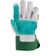 Manusi de protectie piele spalt groasa bovina, verde Manusi de protectie piele spalt groasa bovina, verde