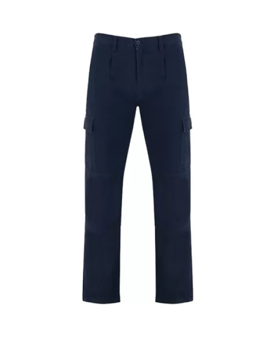 Pantaloni de lucru kombat, bumbac, 240g/m2, Bleumarin