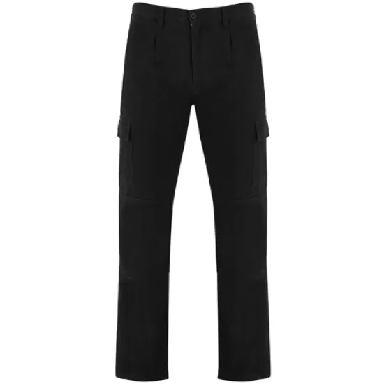 Pantaloni de lucru kombat, bumbac, 240g/m2, Negru Pantaloni de lucru kombat, bumbac, 240g/m2, Negru
