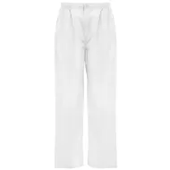 Pantaloni subtiri industria alimentara sau Curatenie, tercot 160g/m2, alb Pantaloni subtiri industria alimentara sau Curatenie, tercot 160g/m2, alb