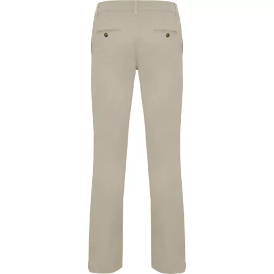 Pantaloni casual barbati, bumbac si elastan,280g/m2, bej Pantaloni casual barbati, bumbac si elastan,280g/m2, bej
