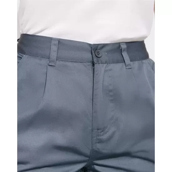 Pantaloni de lucru femei, tercot 235 g/mp, Gri inchis Pantaloni de lucru femei, tercot 235 g/mp, Gri inchis