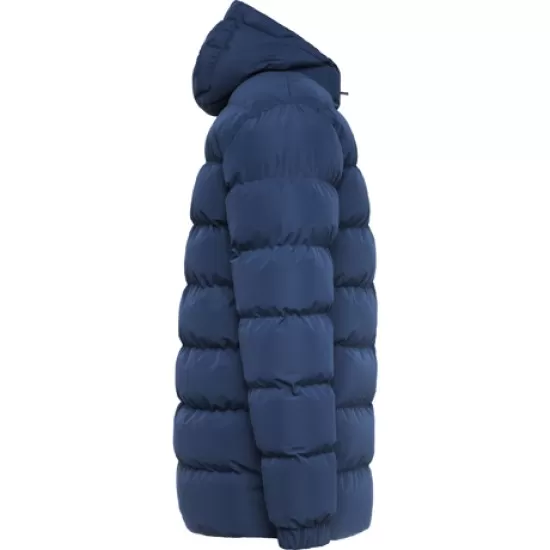 Jacheta vatuita de iarna cu gluga, bleumarin Jacheta vatuita de iarna cu gluga, bleumarin