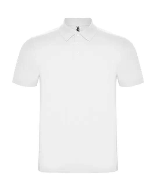 Tricou polo barbati bumbac 180g/mp, Alb