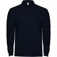 Tricou polo maneca lunga barbati 220g/mp, bleumarin Tricou polo maneca lunga barbati 220g/mp, bleumarin