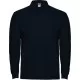 Tricou polo maneca lunga barbati 220g/mp, bleumarin Tricou polo maneca lunga barbati 220g/mp, bleumarin