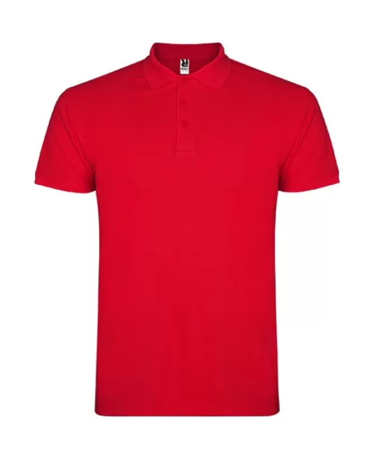 Tricou polo premium barbati, bumbac 200g/mp, Rosu Tricou polo premium barbati, bumbac 200g/mp, Rosu