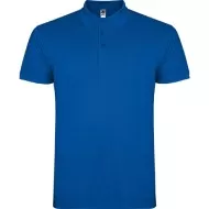 Tricou polo premium barbati, bumbac 200g/mp, Albastru regal