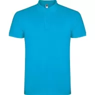 Tricou polo premium barbati, bumbac 200g/mp, Albastru turcoaz Tricou polo premium barbati, bumbac 200g/mp, Albastru turcoaz