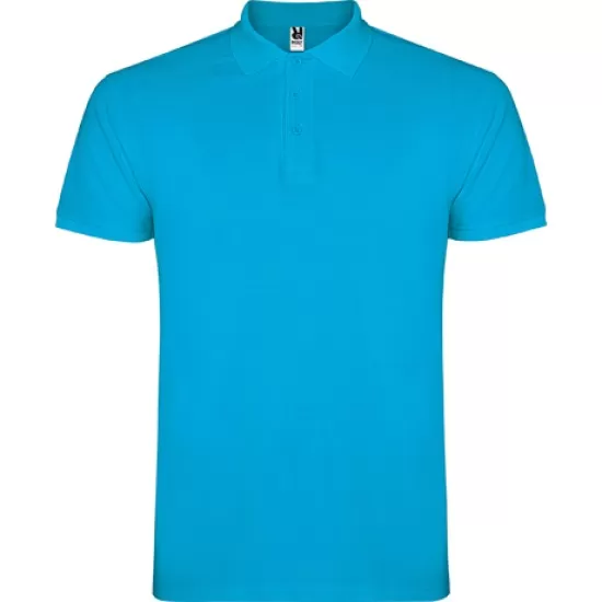 Tricou polo premium barbati, bumbac 200g/mp, Albastru turcoaz Tricou polo premium barbati, bumbac 200g/mp, Albastru turcoaz