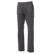Pantaloni Power 100% bumbac, 260g/m2, gri inchis