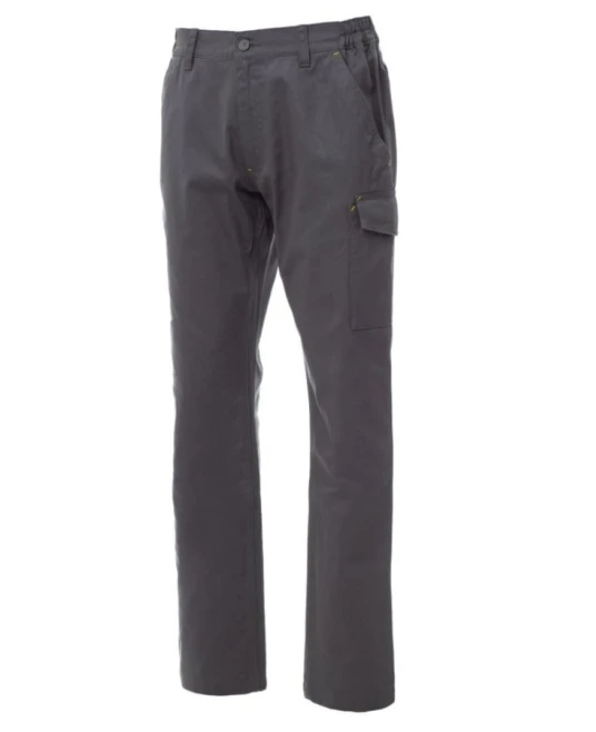 Pantaloni Power 100% bumbac, 260g/m2, gri inchis
