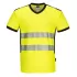Tricou Hi-Vis premium V-neck maneca scurta,175 g, [PW310] , galben