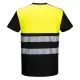 Tricou HiVis premium, continut ridicat de bumbac, galben negru Tricou HiVis premium, continut ridicat de bumbac, galben negru