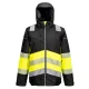 Jacheta premium de iarna HiVis, galben-negru
