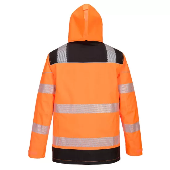 Jacheta premium HiVis 5-in-1, portocaliu-negru [PW367] 