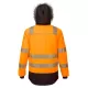 Jacheta vatuita HiVis reflectorizanta, calitate premium, portocaliu si negru [PW369] 