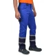Pantaloni tercot Chars Daily cu dungi reflectorizante, 240g/m2, albastru Pantaloni tercot Chars Daily cu dungi reflectorizante, 240g/m2, albastru