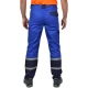 Pantaloni tercot Chars Daily cu dungi reflectorizante, 240g/m2, albastru Pantaloni tercot Chars Daily cu dungi reflectorizante, 240g/m2, albastru