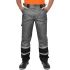 Pantaloni tercot Chars Daily  cu dungi reflectorizante, 240g/m2, gri