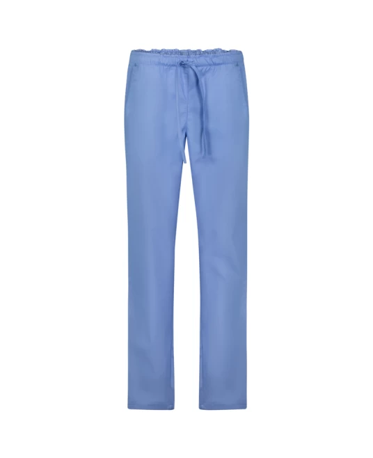Pantaloni de lucru industria alimentara sau curatenie, tercot 160g/m2,  albastru deschis Pantaloni de lucru industria alimentara sau curatenie, tercot 160g/m2,  albastru deschis