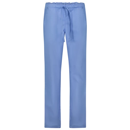 Pantaloni de lucru industria alimentara sau curatenie, tercot 160g/m2, albastru deschis Pantaloni de lucru industria alimentara sau curatenie, tercot 160g/m2, albastru deschis