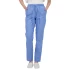 Pantaloni de lucru industria alimentara sau curatenie, tercot 160g/m2,  albastru deschis