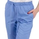 Pantaloni de lucru industria alimentara sau curatenie, tercot 160g/m2, albastru deschis Pantaloni de lucru industria alimentara sau curatenie, tercot 160g/m2, albastru deschis