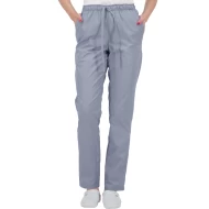 Pantaloni de lucru industria alimentara sau curatenie, tercot 160g/m2,  gri inchis