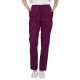 Pantaloni de lucru industria alimentara sau curatenie, tercot 160g/m2, visiniu Pantaloni de lucru industria alimentara sau curatenie, tercot 160g/m2, visiniu