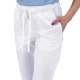 Pantaloni de lucru industria alimentara sau curatenie, tercot 160g/m2, alb Pantaloni de lucru industria alimentara sau curatenie, tercot 160g/m2, alb