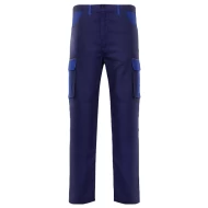Pantaloni de lucru bumbac Asimov, densitate 240g/m2, bleumarin/albastru Pantaloni de lucru bumbac Asimov, densitate 240g/m2, bleumarin/albastru