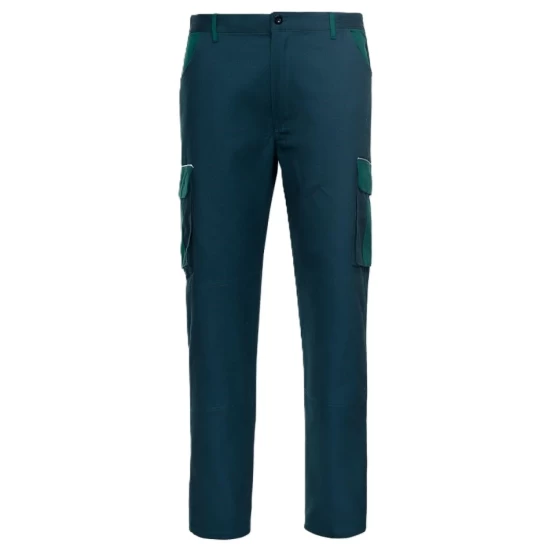 Pantaloni de lucru bumbac Asimov, densitate 240g/m2, verde Pantaloni de lucru bumbac Asimov, densitate 240g/m2, verde