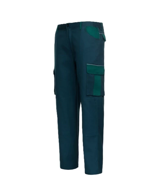 Pantaloni de lucru bumbac Asimov, densitate 240g/m2, verde Pantaloni de lucru bumbac Asimov, densitate 240g/m2, verde