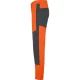 Pantaloni de lucru flexibili elastan, bicolori, portocaliu-gri inchis Pantaloni de lucru flexibili elastan, bicolori, portocaliu-gri inchis