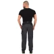Pantaloni de lucru tercot rezistent Brave, 270g/m2, gri verde Pantaloni de lucru tercot rezistent Brave, 270g/m2, gri verde