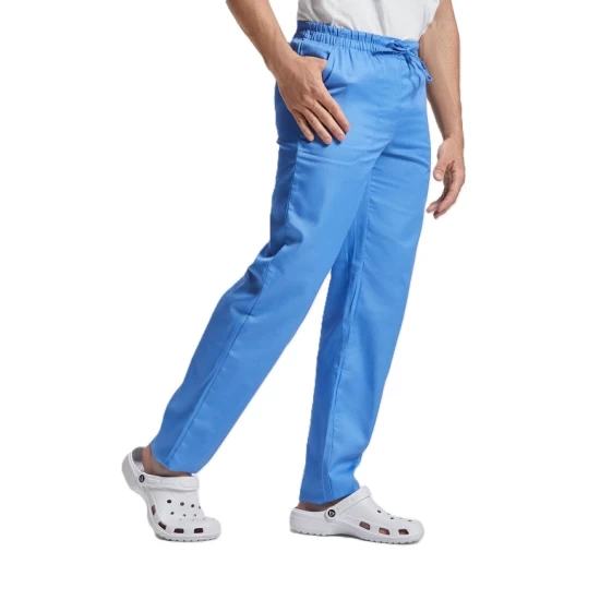 Pantaloni industria alimentara sau Curatenie, tercot 195g/m2, rosu Pantaloni industria alimentara sau Curatenie, tercot 195g/m2, rosu
