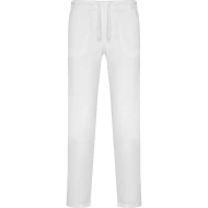 Pantaloni cu snur si buzunare, tercot 195g/m2 alb Pantaloni cu snur si buzunare, tercot 195g/m2 alb