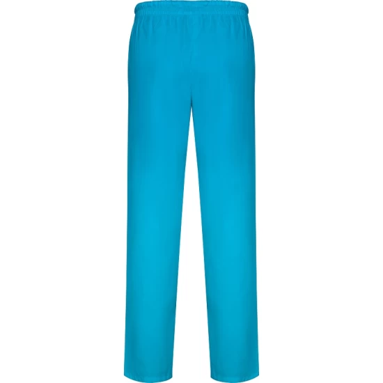 Pantaloni industria alimentara sau Curatenie, tercot 195g/m2, albastru turcoaz Pantaloni industria alimentara sau Curatenie, tercot 195g/m2, albastru turcoaz