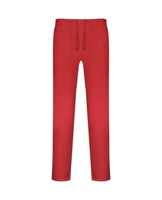 Pantaloni cu snur si buzunare, tercot 195g/m2  rosu Pantaloni cu snur si buzunare, tercot 195g/m2  rosu