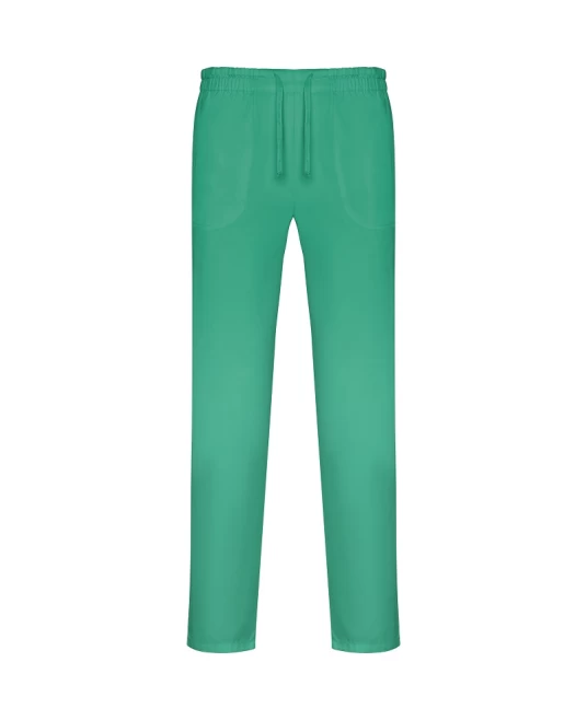 Pantaloni cu snur si buzunare, tercot 195g/m2 verde Pantaloni cu snur si buzunare, tercot 195g/m2 verde
