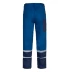 Pantaloni de lucru Colins bumbac 240g/m2, albastru benzi reflectorizante Pantaloni de lucru Colins bumbac 240g/m2, albastru benzi reflectorizante